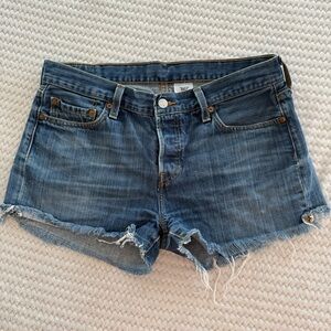 Vintage Levi’s 501 Blue Denim Women's Shorts